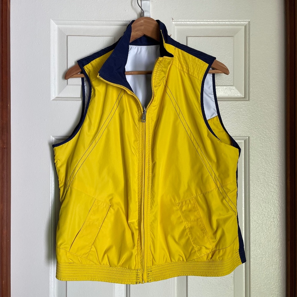 Lauren Ralph Lauren Multi-Colored Reversible Vest Large